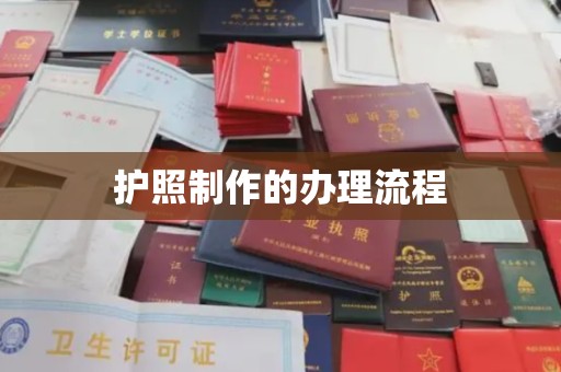 甘南护照制作的办理流程