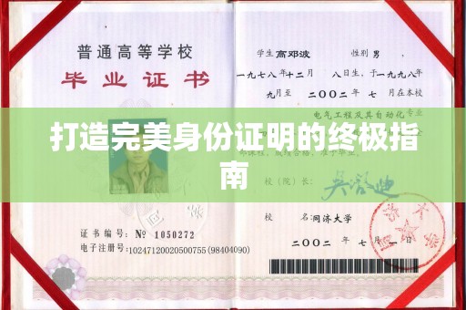 甘南打造完美身份证明的终极指南