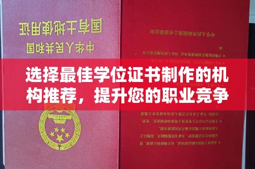 甘南选择最佳学位证书制作的机构推荐，提升您的职业竞争力