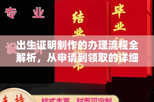 甘南出生证明制作的办理流程全解析，从申请到领取的详细指南